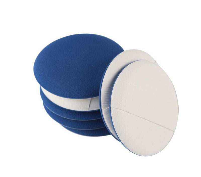 UPSTORE 1Box(7PCS) Wet and Dry Dual-Use Air Cushion BB CC Cream Sponge Puff Foundation Makeup Blender Blending Beauty Sponge Flawless for Liquid Creams and Powders with a Storage Case (Blue) - Image 2